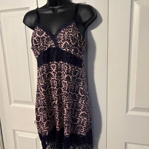 Women's Pink and Black Lace lingerie